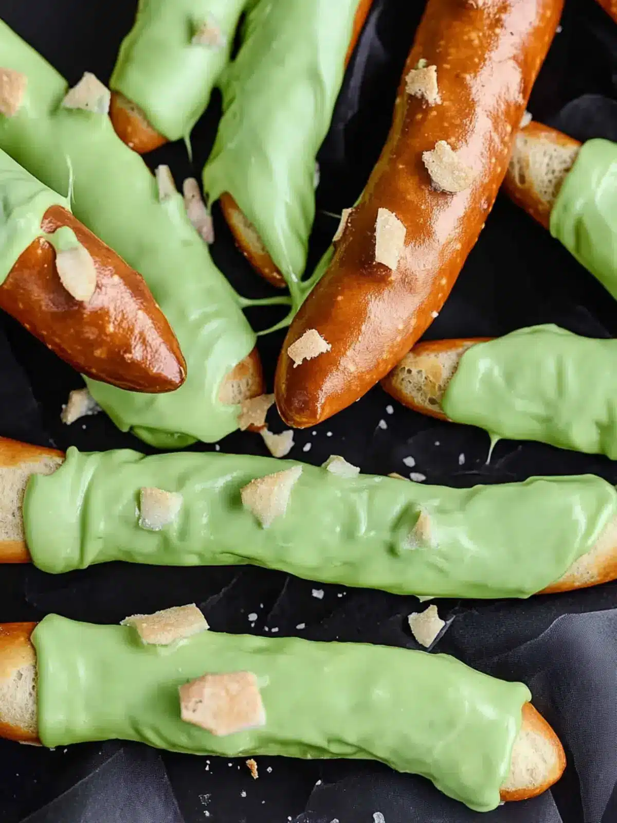 Easy No-Bake Witch Finger Pretzels: Your 20-Minute Halloween Treat